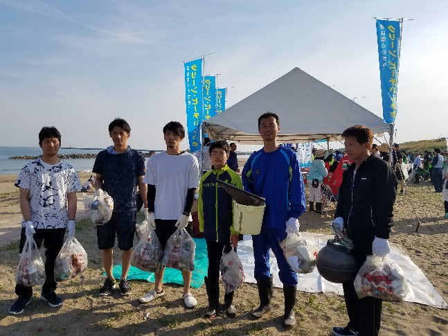 海岸清掃クリーンビーチ石川