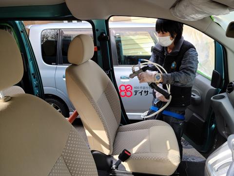 光触媒抗菌コート　福祉車輌