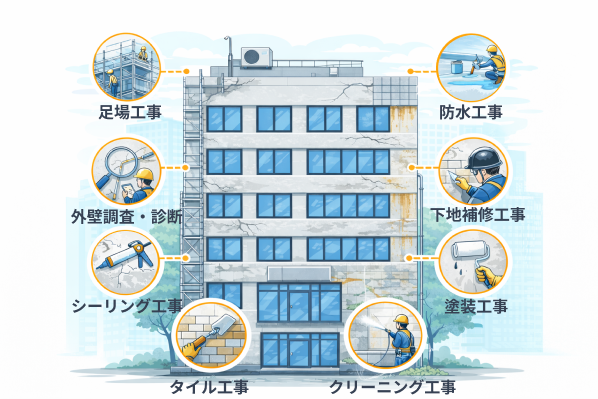 外壁改修工事とは