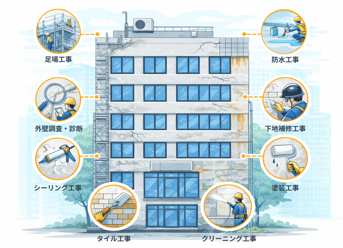 外壁改修工事とは